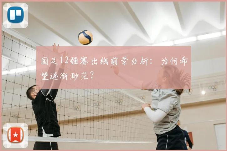 国足12强赛出线前景分析：为何希望逐渐渺茫？